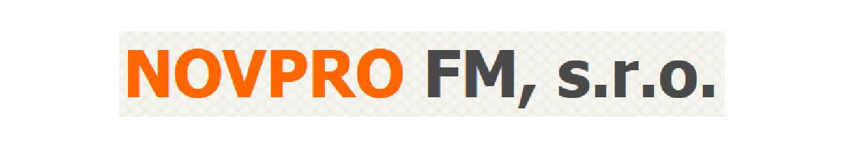 Logo NOVPRO FM s.r.o. — reference PLANGEO